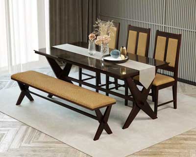 Hudson 6 Seater Dining Table